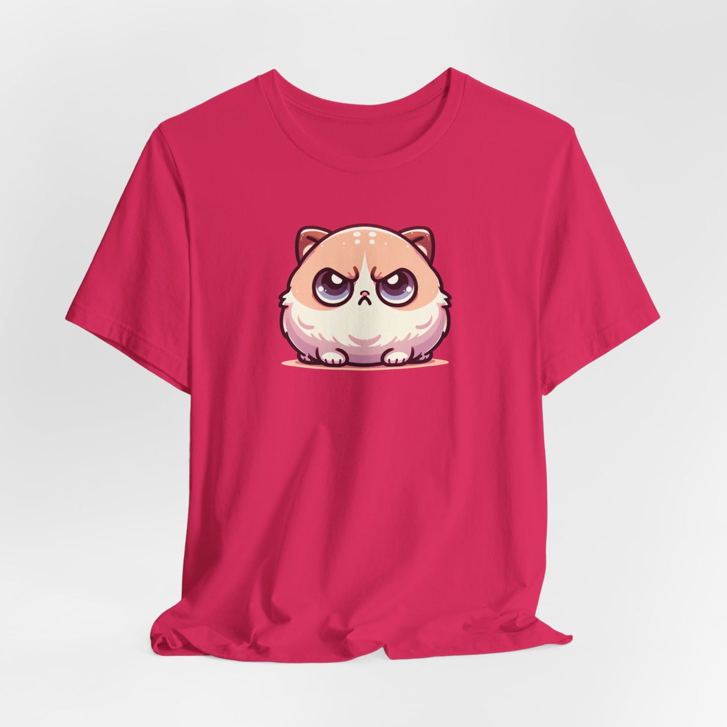 Grumpy Cat Kawaii Style Unisex Jersey Short Sleeve Tee