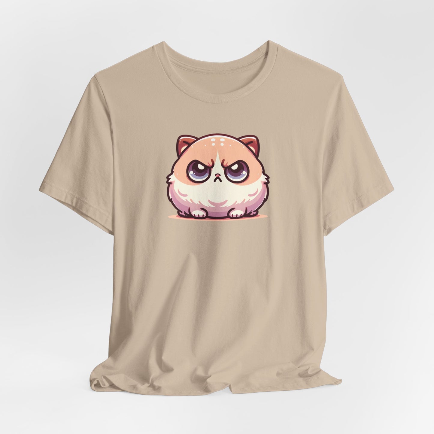 Grumpy Cat Kawaii Style Unisex Jersey Short Sleeve Tee